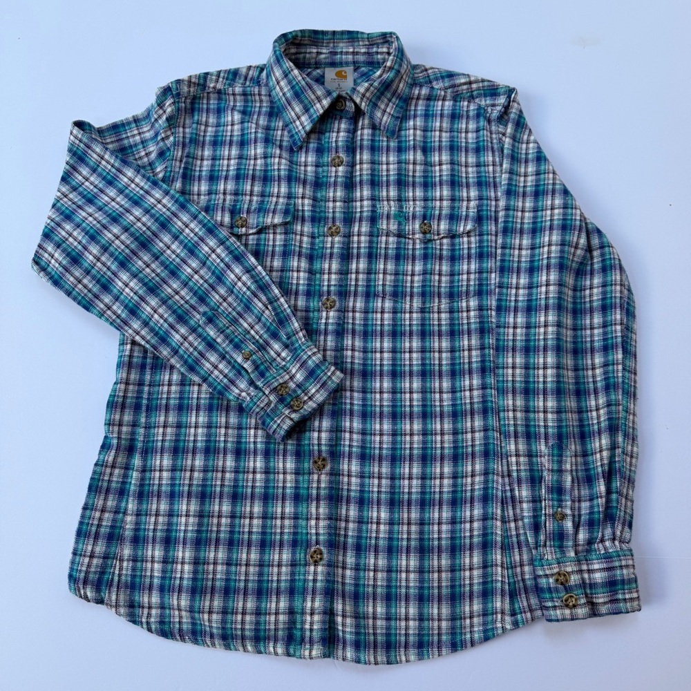 Woman’s Vintage Carhartt Shirt
Size Small​